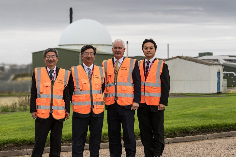 Japanese Ambassador to the UK visits Dounreay