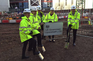 Construction begins on the new 270,000 sq ft Government building