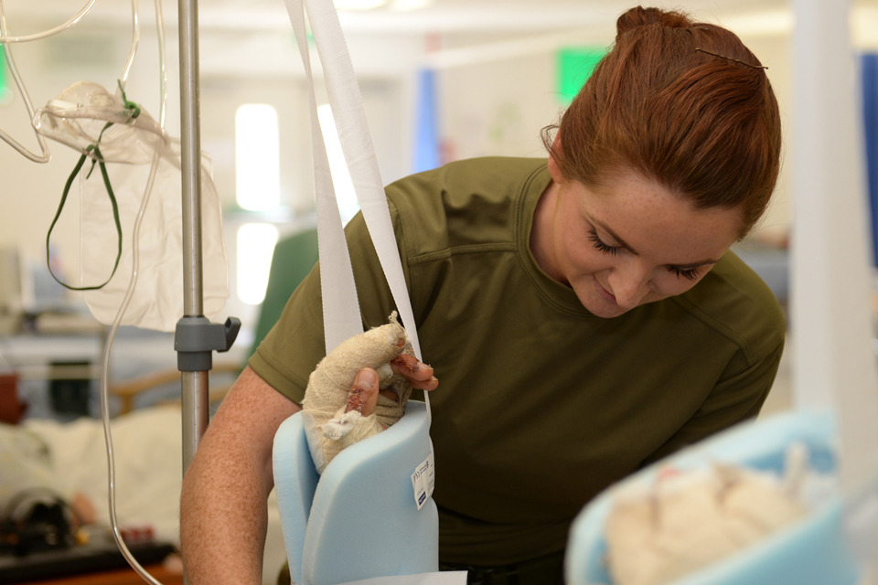 Nurses of conflict commemorated from Afghanistan