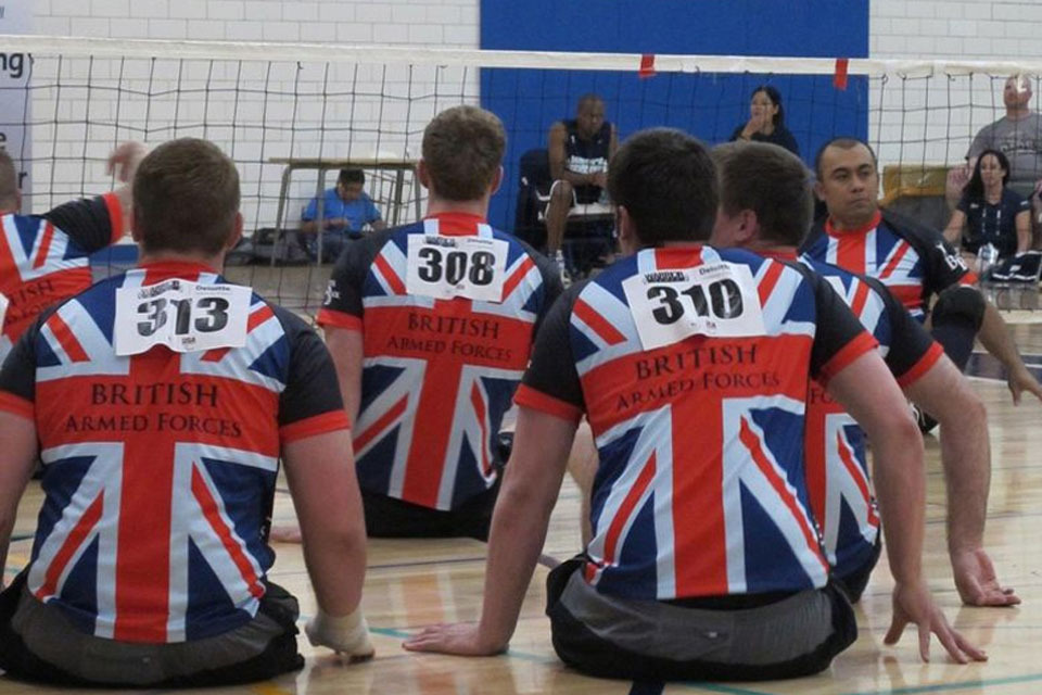 Service personnel selected for GB sitting volleyball Olympic team