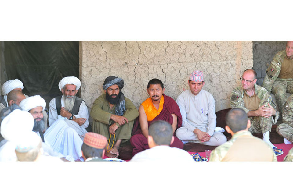 Religious leaders meet and forge relationships in Helmand
