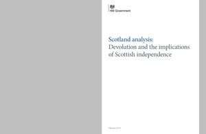 Cover of Scotland analysis paper