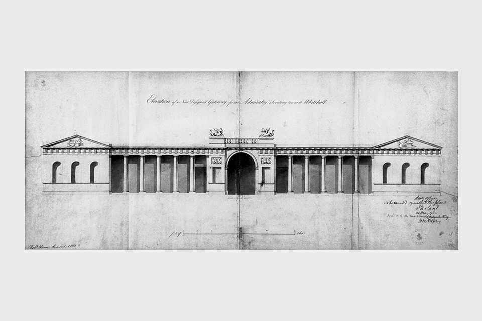 Gateway to the Admiralty, 1760
