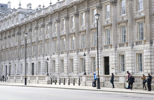 Whitehall - Cabinet Office exterior.