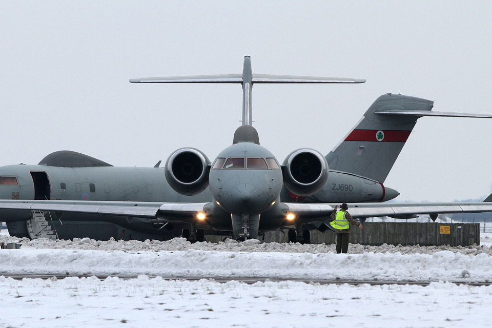 RAF Sentinel aircraft deploys to Africa