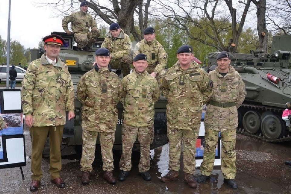 Latvian army purchases UK armoured combat vehicles