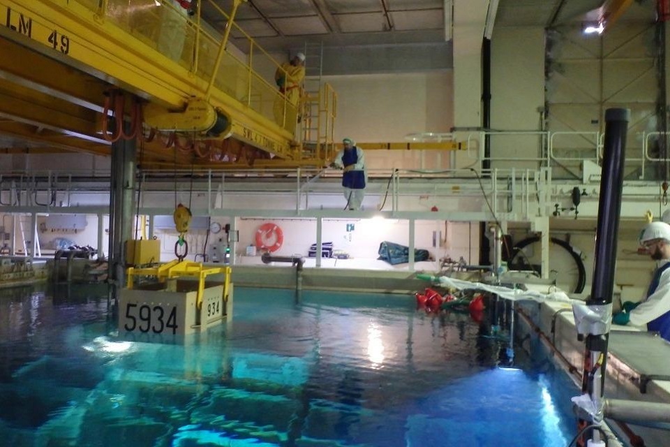 Decommissioning milestone at Oldbury nuclear site in Gloucestershire