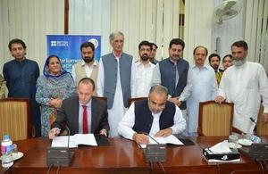 British Council Pakistan signs MOU with Government of Khyber Pakhtunkhwa