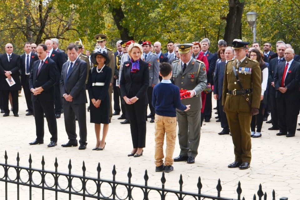 Remembrance Day 2014 in Albania