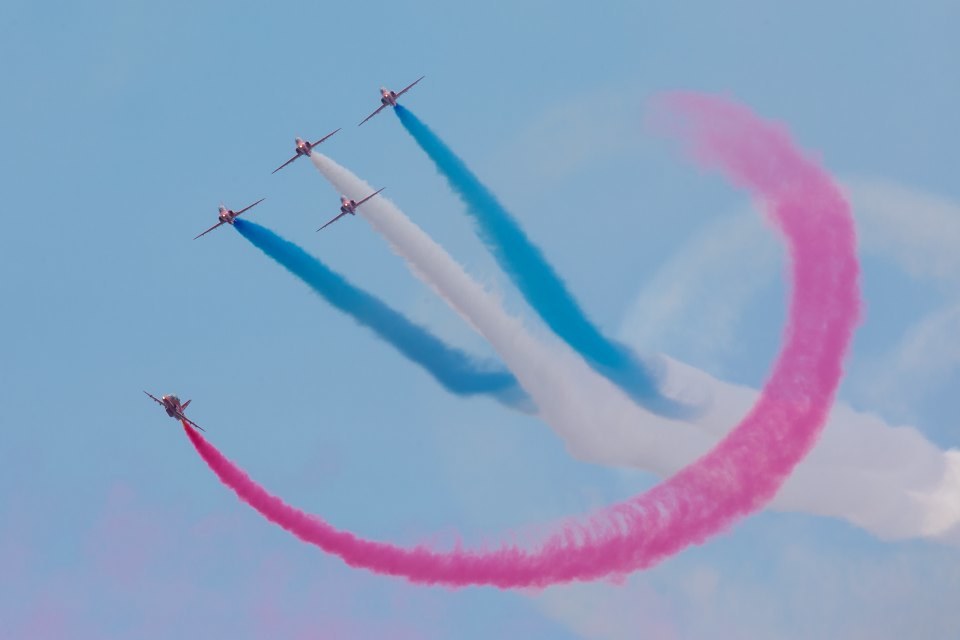 Red Arrows to promote prosperity with major Asia tour