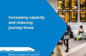 Increasing capacity and reducing journey times.