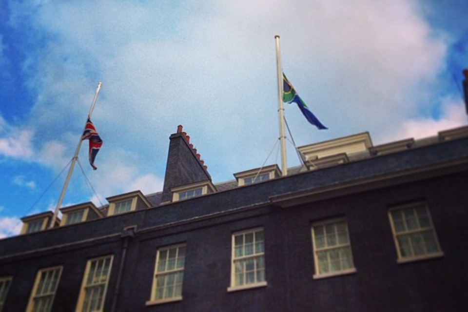 Prime Minister's message following the death of Nelson Mandela