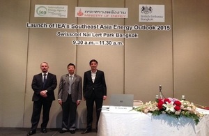UK Supports a Launch of IEA’s latest Southeast Asia Energy Outlook in Thailand