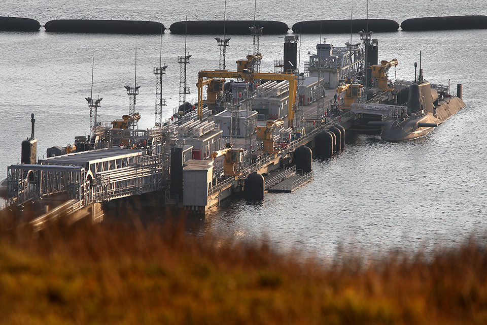 £500 million for Faslane announced by Chancellor