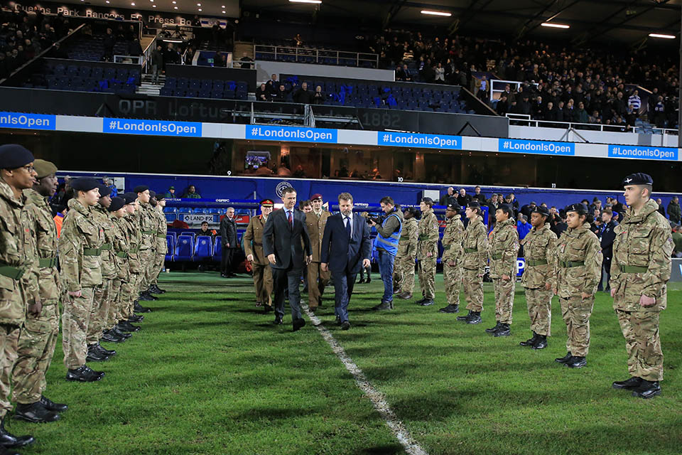 Defence Minister Mark Lancaster attended the signing.