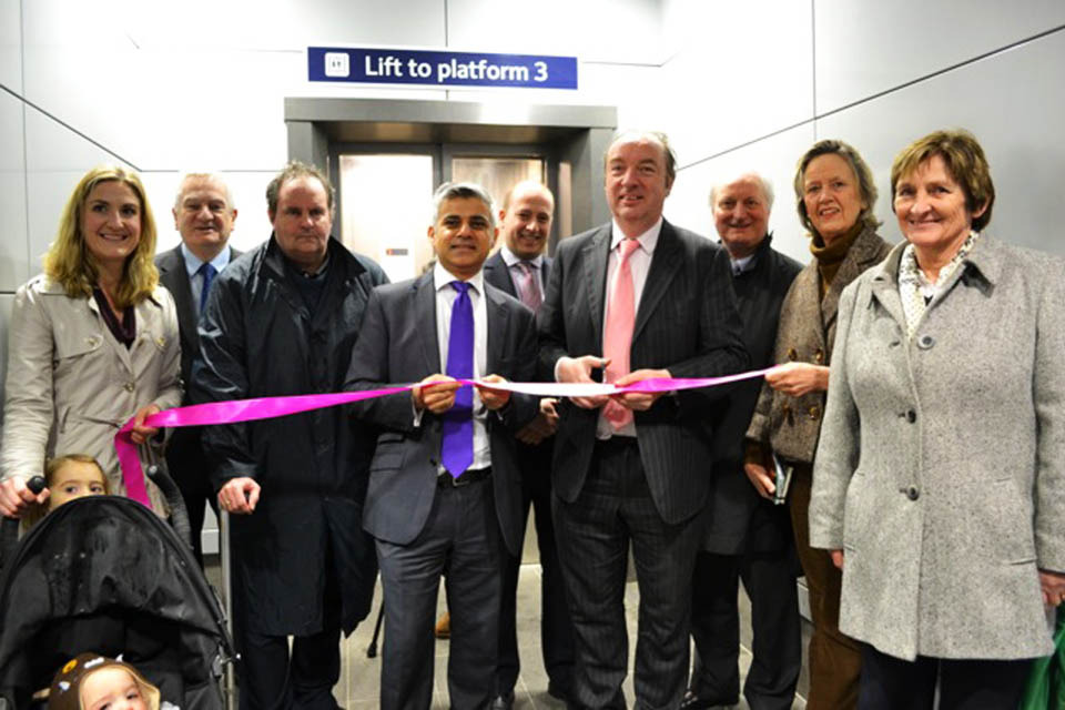 Londoners benefit from revamped rail stations