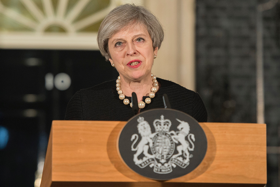 Prime Minister's statement following attack in Westminster