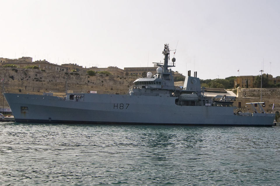 HMS Echo in Malta
