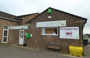 Wool community library, Dorset