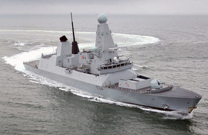 HMS Diamond (library image) [Picture: Leading Airman (Photographer) Nick Crusham, Crown copyright]