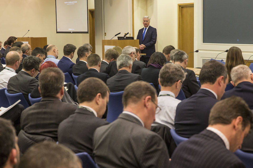 Defence Secretary Sir Michael Fallon hails importance of UK's defence network