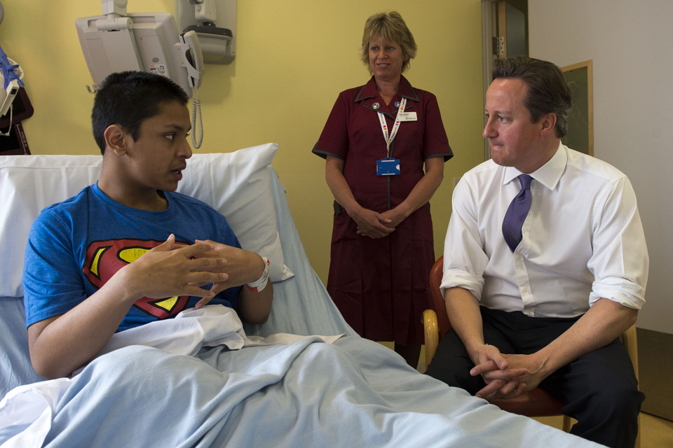 Prime Minister announces £500 million to relieve pressures on A&E