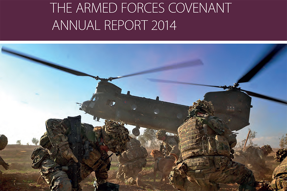 Annual Armed Forces Covenant report published