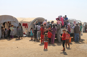 International Rescue Committee helping Iraqi Yazidi refugees in Newroz camp. Picture: Rachel Unkovic/International Rescue Committee