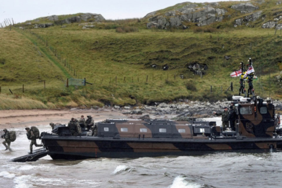 International forces take part in Exercise Joint Warrior