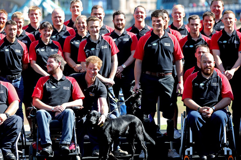 130 British heroes go for gold at Invictus Games