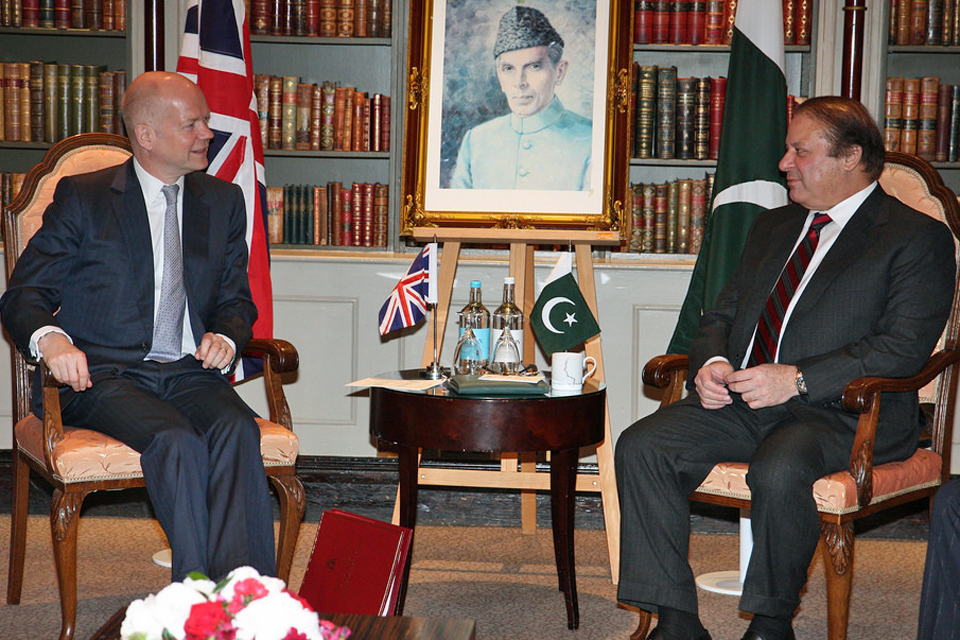 Foreign Secretary meets with Pakistan Prime Minister - GOV.UK