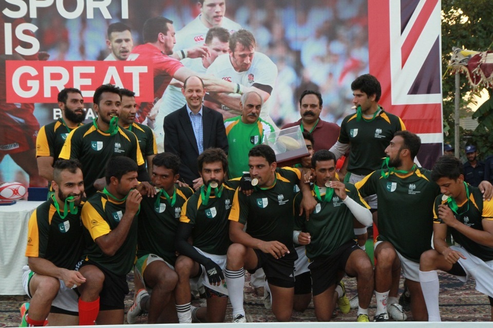 Brits Rugby Club British High Commission hosts international rugby matches - GOV.UK