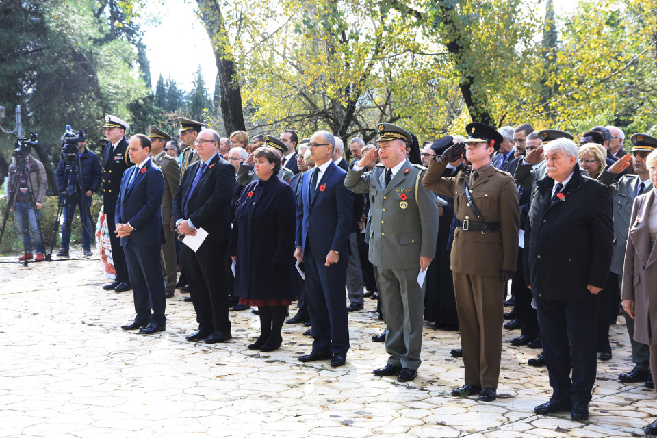 British Embassy Tirana observes Remembrance Day 2016