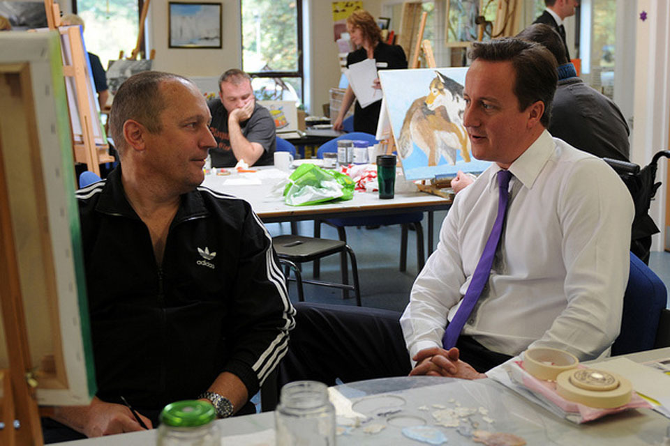 Prime Minister visits veterans with PTSD