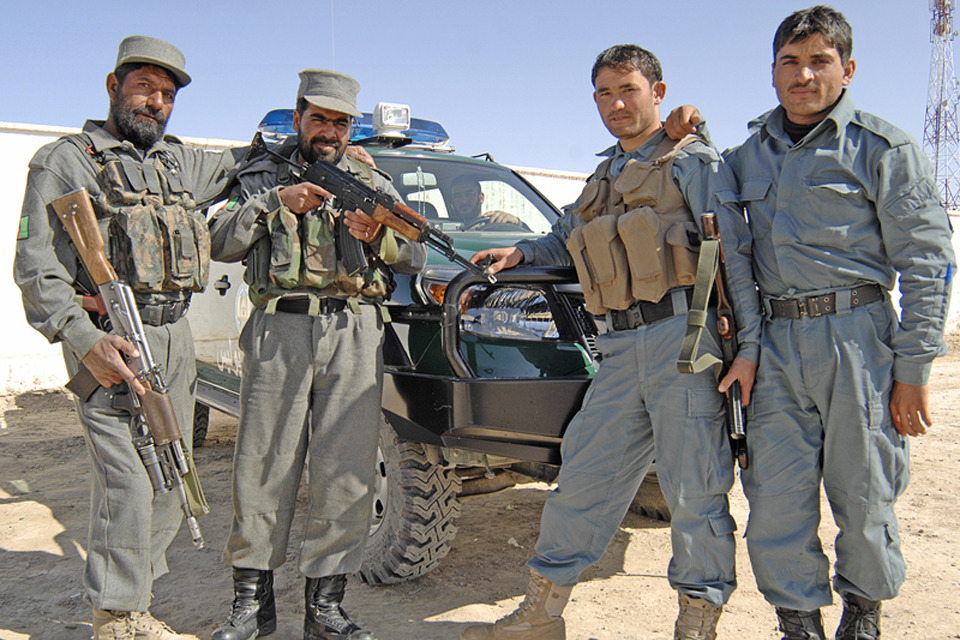 British trained Afghan Police rescue kidnapped boy