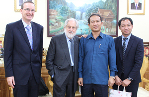 Lord Puttnam meets President of National Chamber of Commerce