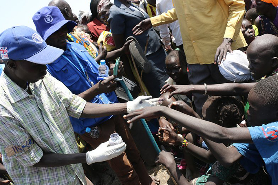 Priti Patel will double public donations to the Disasters Emergency Committee East Africa Crisis Appeal this weekend