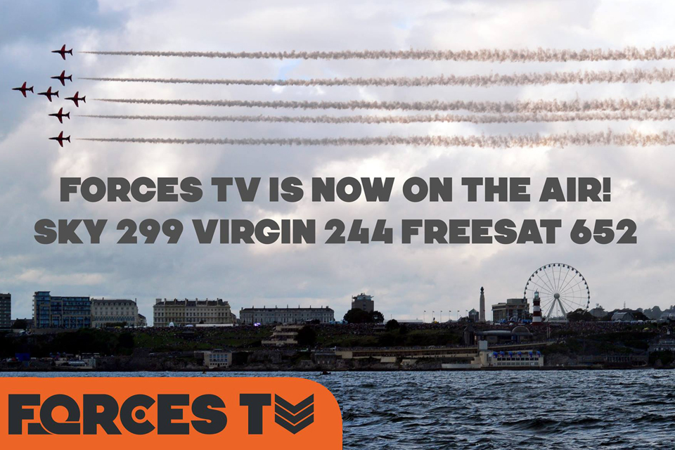Forces TV is now on the air