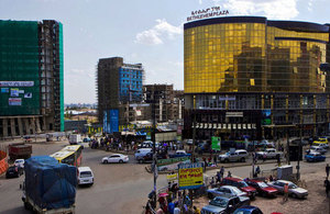 Ethiopia's capital Addis Ababa is a bustling centre of business and trade. Picture: Simon Davis/DFID