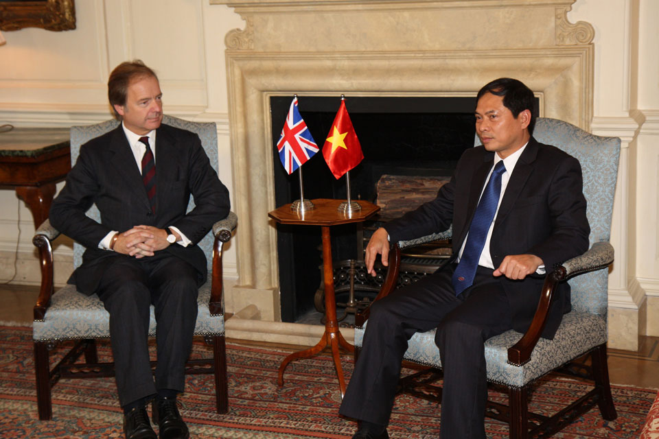 UK-Vietnam Strategic Dialogue meeting in London