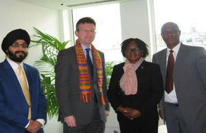 Ghana Prisons delegation with UK Officials