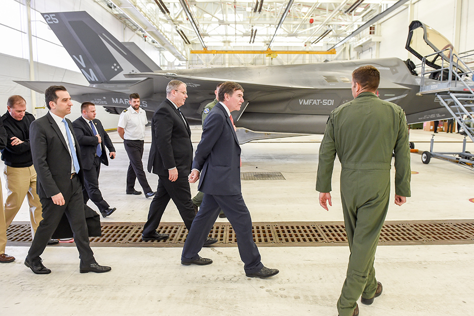 Defence Minister reaffirms US-UK collaboration on major equipment programmes