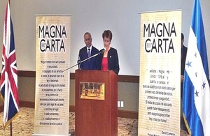 Magna Carta event in Honduras