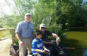 Key elements of the contract include encouraging take-up among junior anglers