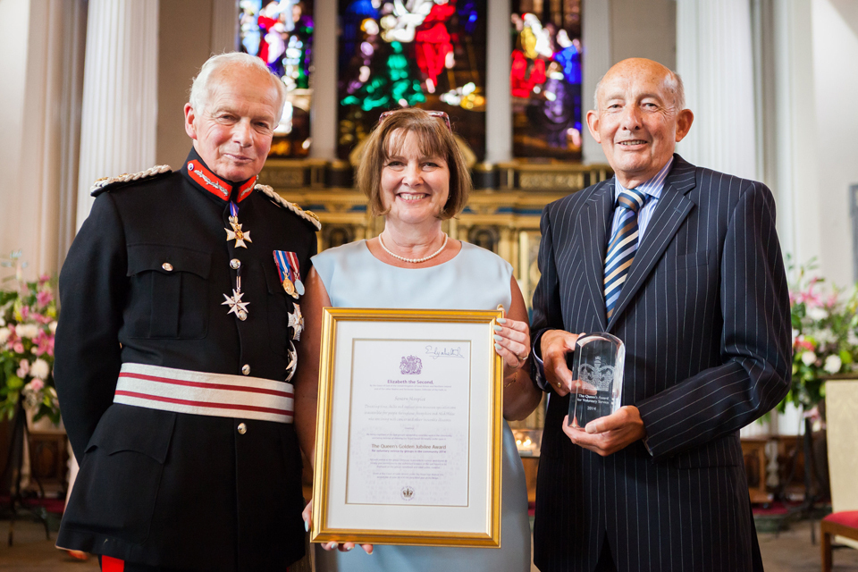 Queen’s Award for Voluntary Service 2015: last chance to nominate
