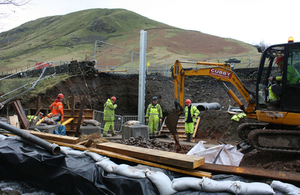A591 steel posts