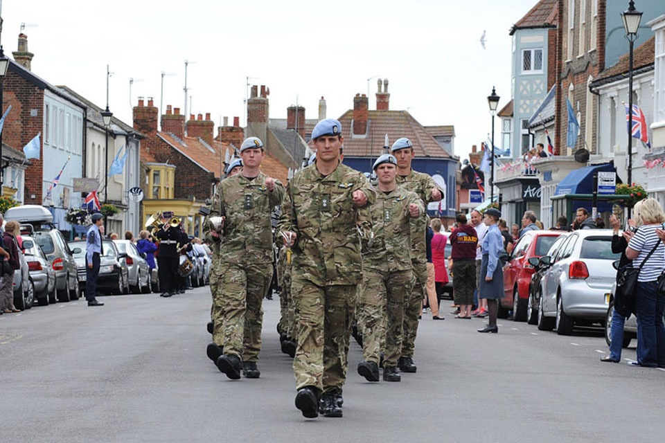 Army Air Corps soldiers honoured by local community