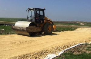 Image shows work starting on site