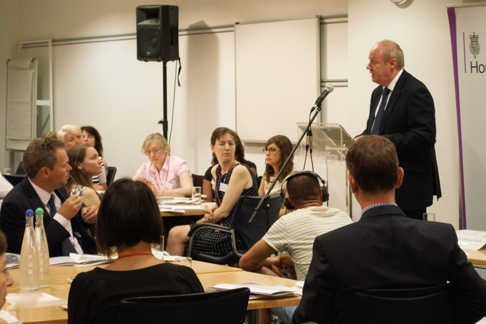 Damian Green rallies key players in fight against child abuse