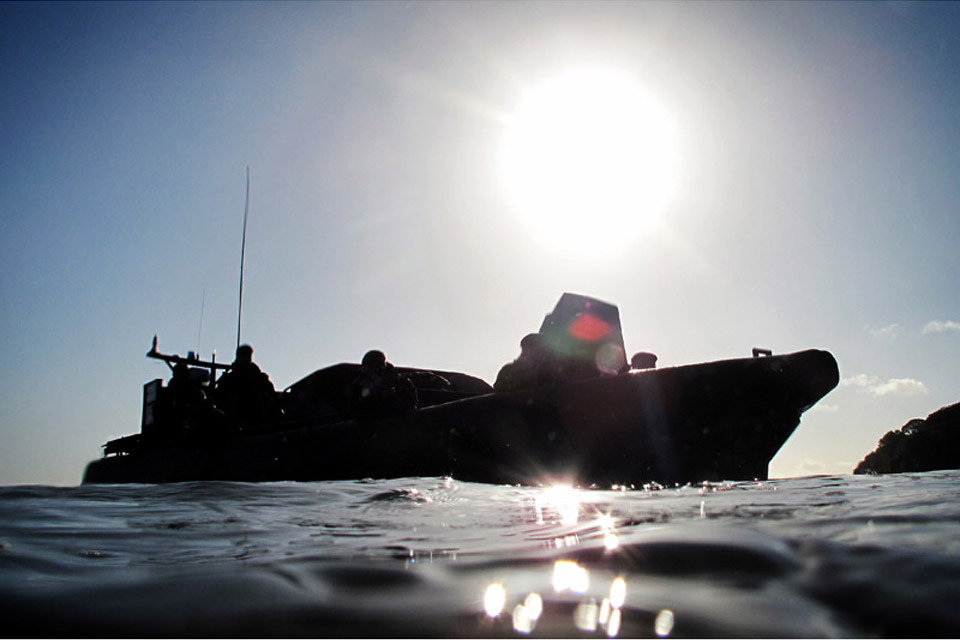 Commandos practise beach assaults ahead of Cougar 12